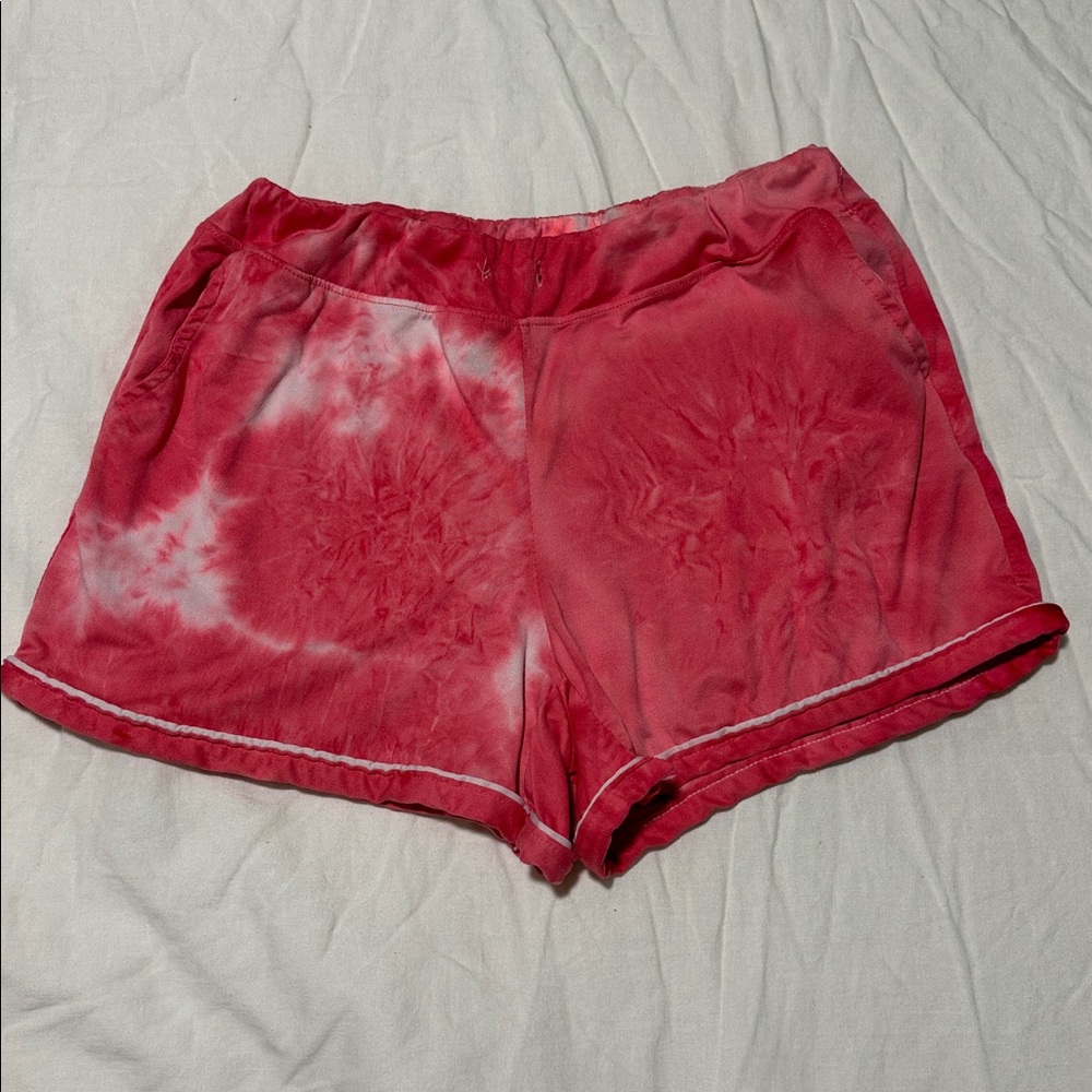 Hello Mello Dyes the Limit Lounge Set with Shorts and Long Sleeve Top - Picture 7 of 9